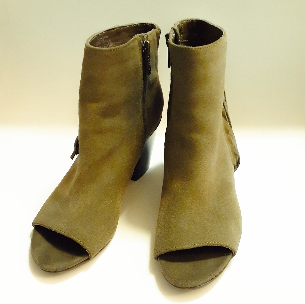 Kenneth Cole Reaction Boho Fringe Fridah Show Booties - Picture 2 of 3
